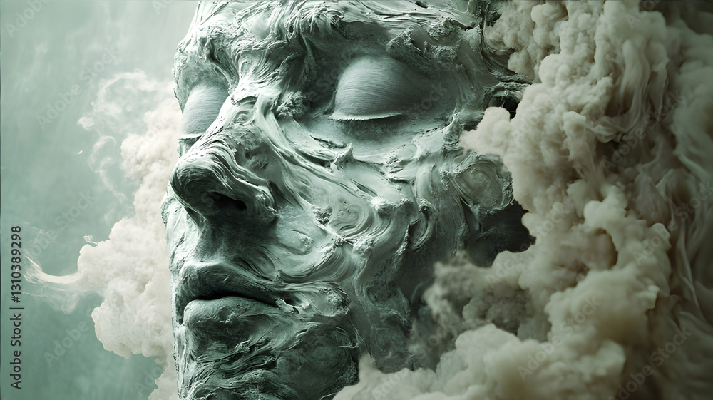 A representation of a person in the sky that is imaginary and uncovers hidden truths. A representation of a person in the sky that is imaginary and uncovers hidden truths.