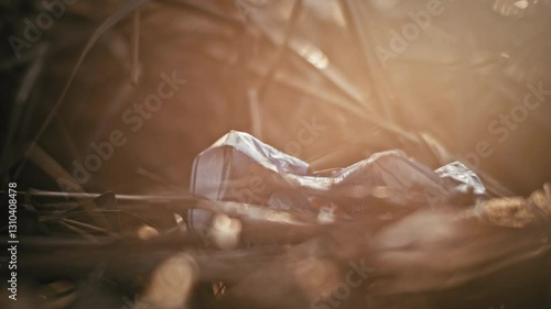Cinematic garbage in nature