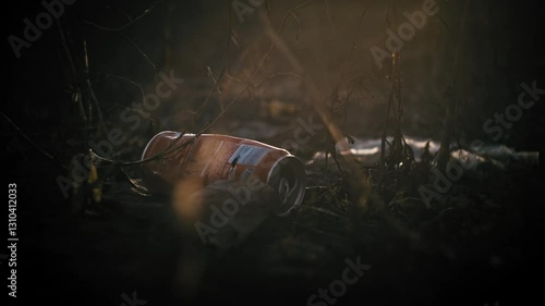Cinematic garbage in nature