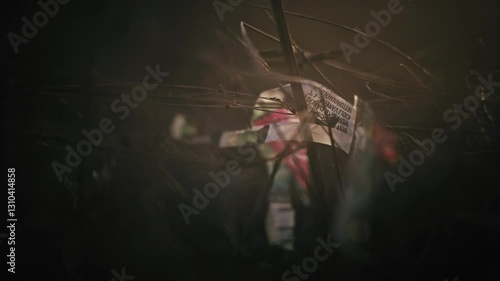 Cinematic garbage in nature