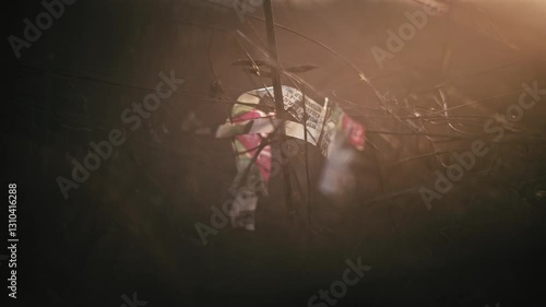 Cinematic garbage in nature