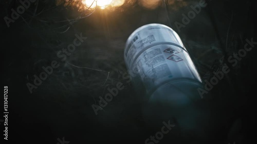 Cinematic garbage in nature