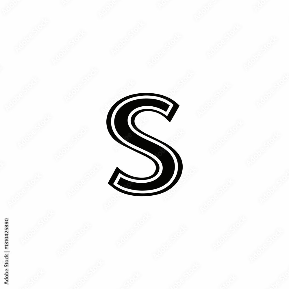 stylized letter stylized letter