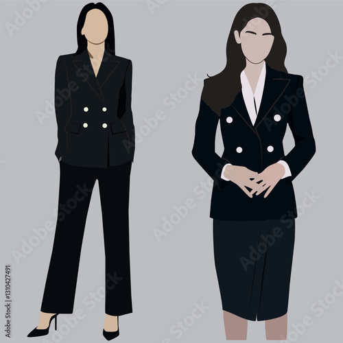 business woman in different poses person, smiling, beauty, success, professional, 