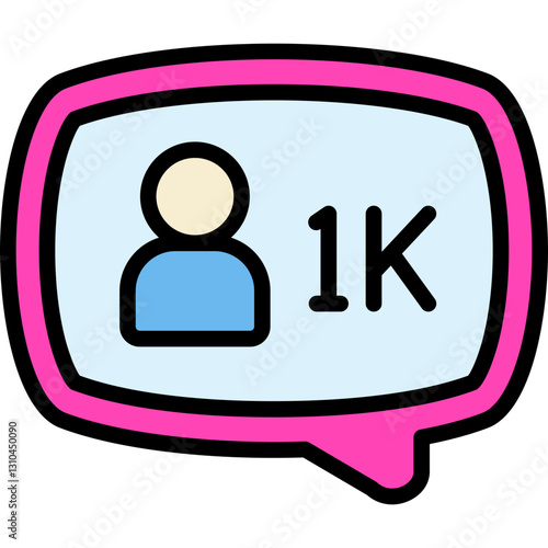 follower count icon