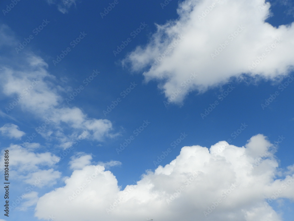 Obraz premium 青空と雲