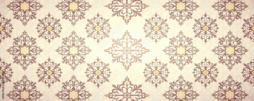 intricately woven damask pattern on a light cream background, seamless, wallpaper, damask intricately woven damask pattern on a light cream background, seamless, wallpaper, damask