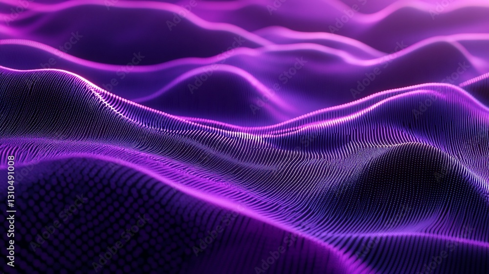 Purple Abstract Wave Background Purple Abstract Wave Background