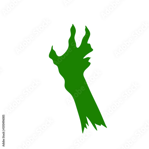 Monsters bony green hands

