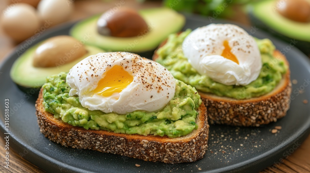 Deliciously toasted eggs served on golden brown toasted bread perfect for a hearty breakfast or brunch delight Deliciously toasted eggs served on golden brown toasted bread perfect for a hearty breakfast or brunch delight