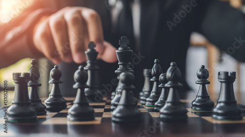 Strategic Business Decision Making Represented by Chess Play