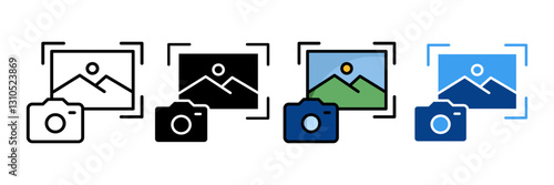 Accommodation  Icon Set Multiple Style Collection