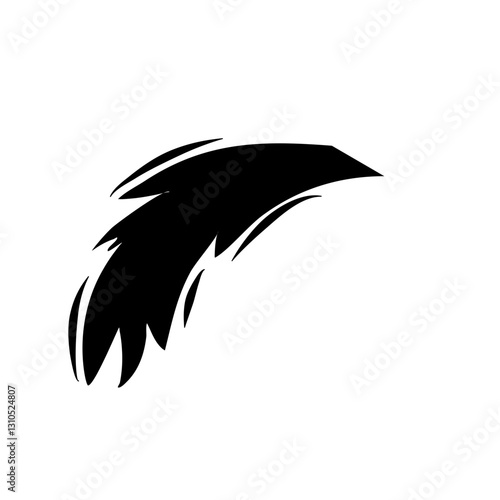 Horse tail icon Vector
