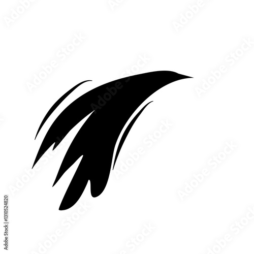 Horse tail icon Vector
