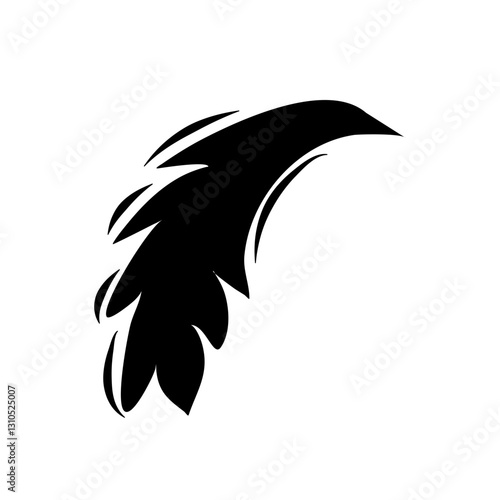 Horse tail icon Vector
