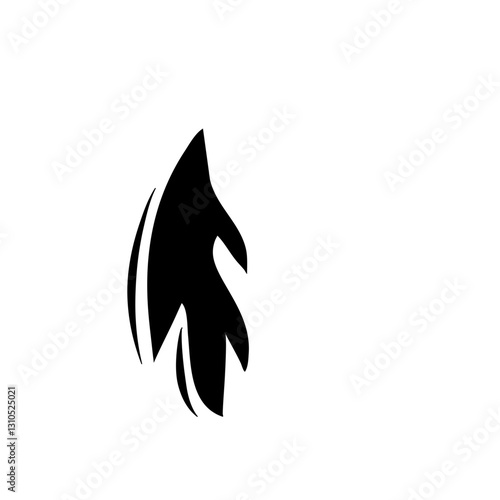 Horse tail icon Vector
