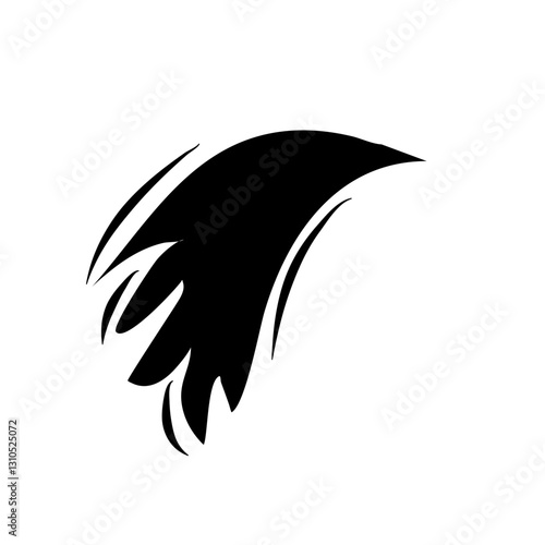 Horse tail icon Vector
