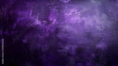Dark purple grunge texture with distressed, weathered details. The rough and abstract surface creates a moody and artistic aesthetic, perfect for backgrounds and creative designs.