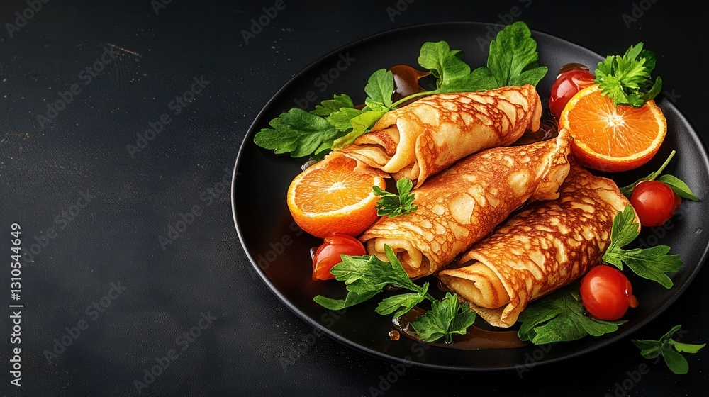 An inviting plate of food beautifully arranged on a table setting for a cozy and enjoyable meal experience An inviting plate of food beautifully arranged on a table setting for a cozy and enjoyable meal experience