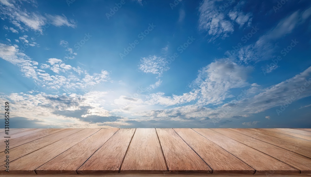 Stunning Sky Blue Wooden Table with Cloud Texture Background A Serene Mockup or Product Display for Modern Interiors and Digital Art Stunning Sky Blue Wooden Table with Cloud Texture Background A Serene Mockup or Product Display for Modern Interiors and Digital Art