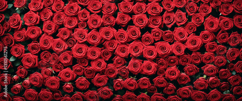 vibrant dense arrangement o...