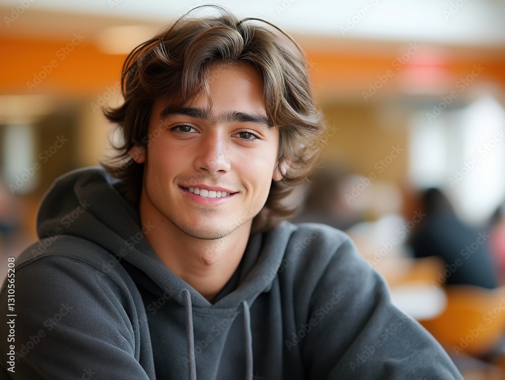 college student attending in class engaged in learning college student attending in class engaged in learning