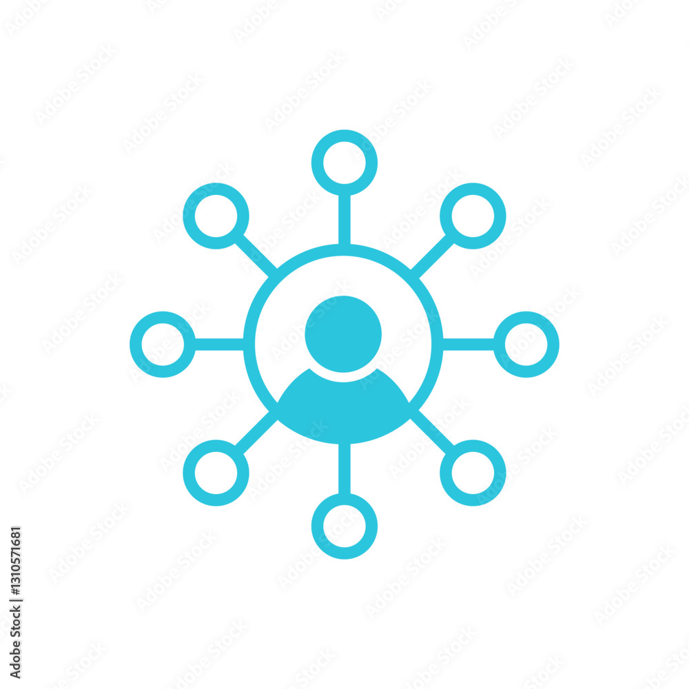 Multitasking icon, Isolated on white background. Blue icon set. Multitasking icon, Isolated on white background. Blue icon set.