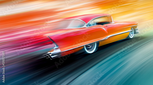 Car racing, moving car, speed, adrenaline