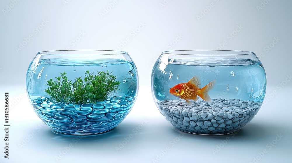 Fishbowls, Goldfish, Aquarium Display Fishbowls, Goldfish, Aquarium Display