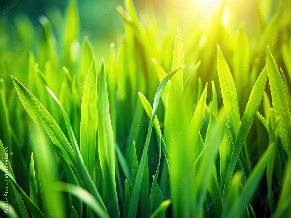 Lush Spring Grass Texture: Natural Green Background for Design Lush Spring Grass Texture: Natural Green Background for Design