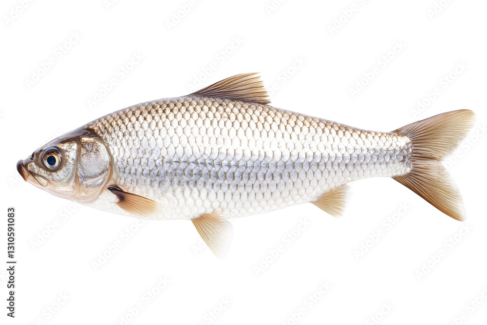Fish is swimming in the water, isolated Fish is swimming in the water, isolated