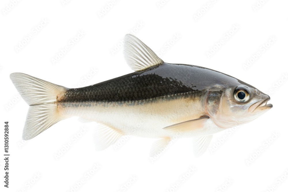 Fototapeta premium Fish is swimming in the water, isolated