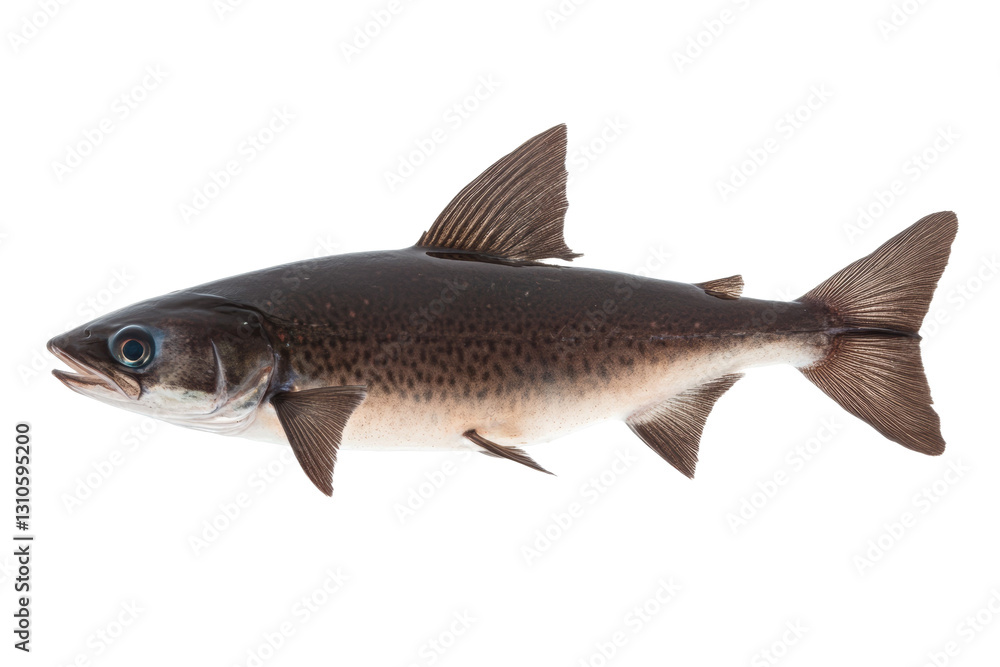 Fish is swimming in the water, isolated Fish is swimming in the water, isolated