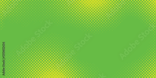  Dots halftone yellow green background