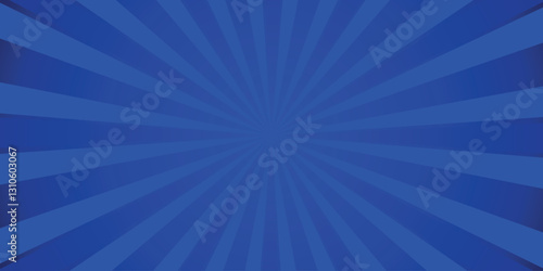 blue sunburst background vector design