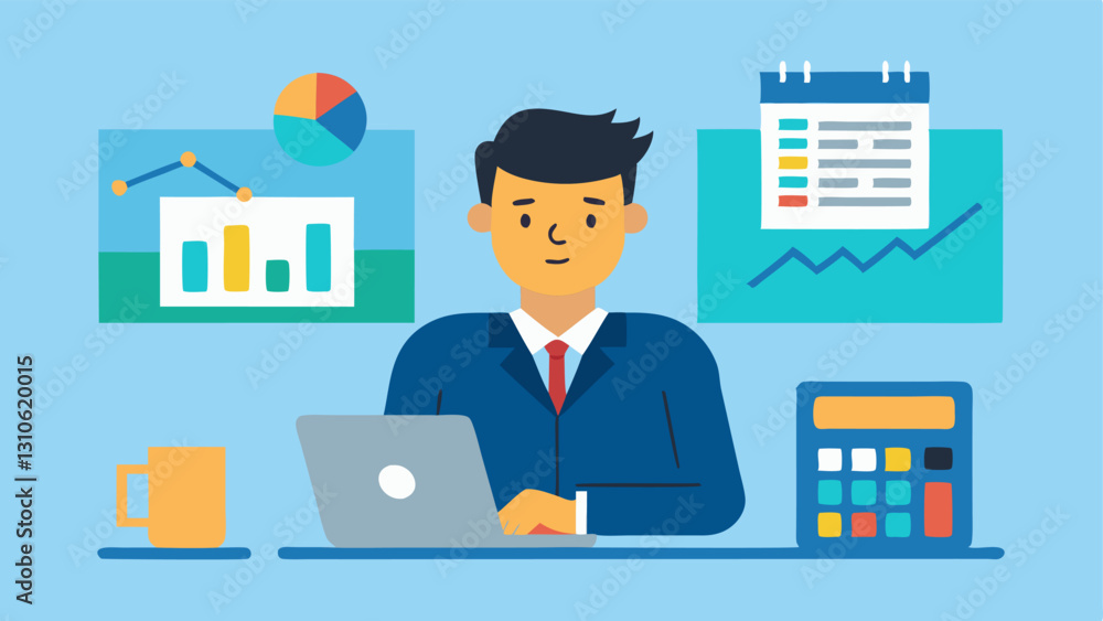 Risk Assessment A focused trader analyzing various stock reports and news articles at a cluttered desk with a notepad and calculator showing calculations for profit and risk. Risk Assessment A focused trader analyzing various stock reports and news articles at a cluttered desk with a notepad and calculator showing calculations for profit and risk.