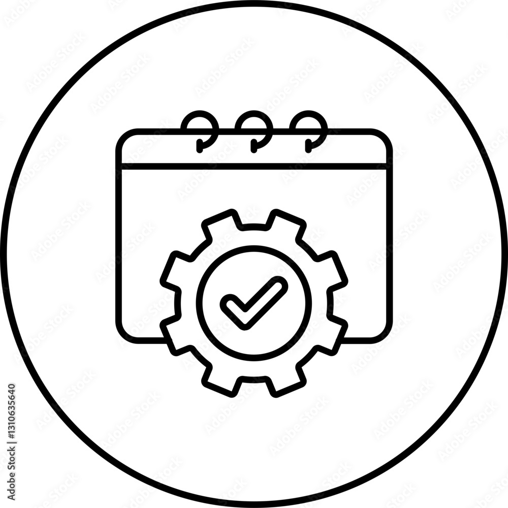 Obraz premium Calendar Icon