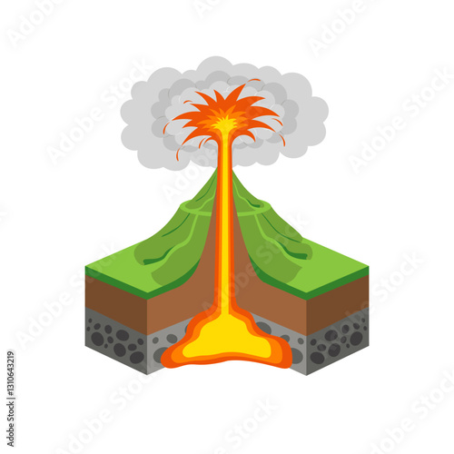 Volcano Eruption 2 Plinian
