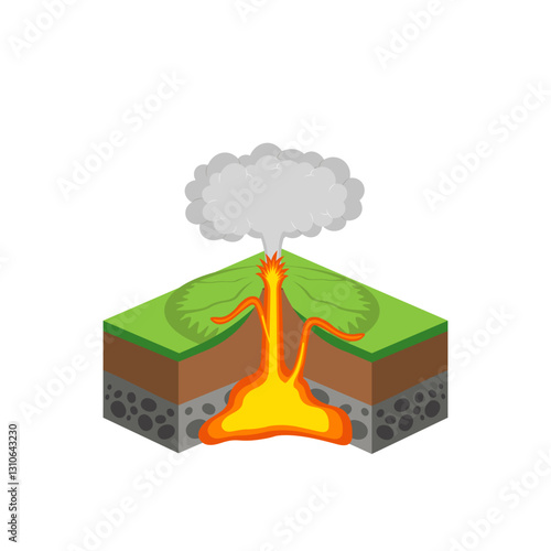 Volcano Eruption 2 Hawaiian