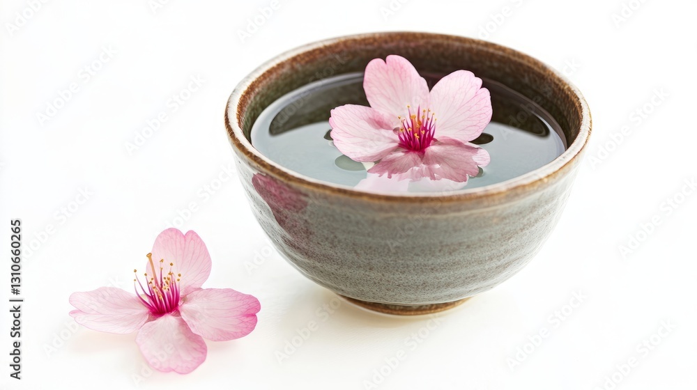 Generic Sake Single Perspective Petal Blossom Cherry Generic Sake Single Perspective Petal Blossom Cherry