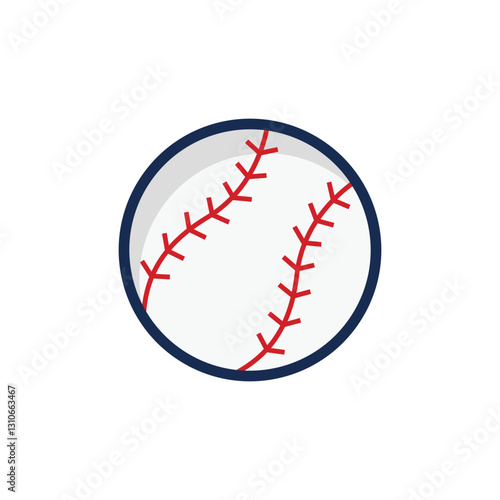 White baseball icon