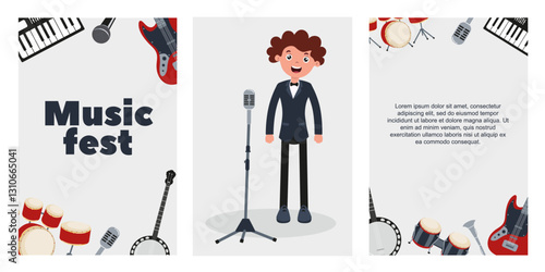 Music fest showcases talent in an energetic atmosphere with enthusiastic performers