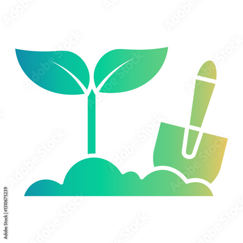 gardening Gradient icon