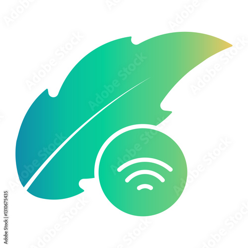 smart farm Gradient icon