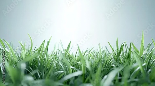 Serene Spring Grass  Nature  Tranquility  Green  Pastel  Meadow  Background