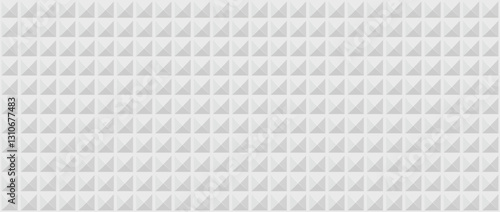 square taper pattern background white