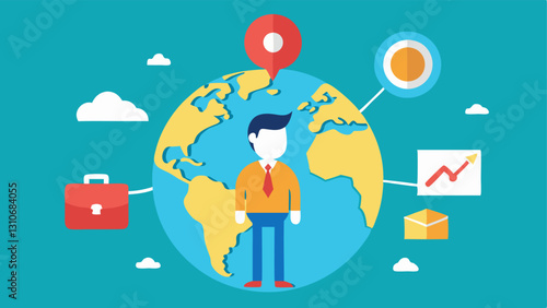 These descriptions can serve as concepts for s to depict the impact of globalization on small businesses.