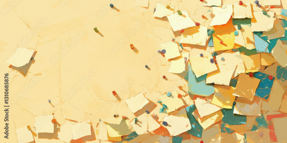 Lots of memo sticky sticky sticky sticky on the wall Lots of memo sticky sticky sticky sticky on the wall