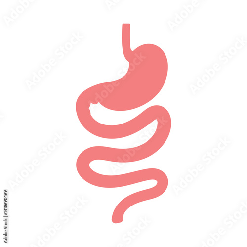Gastrointestinal tract icon symbol vector design