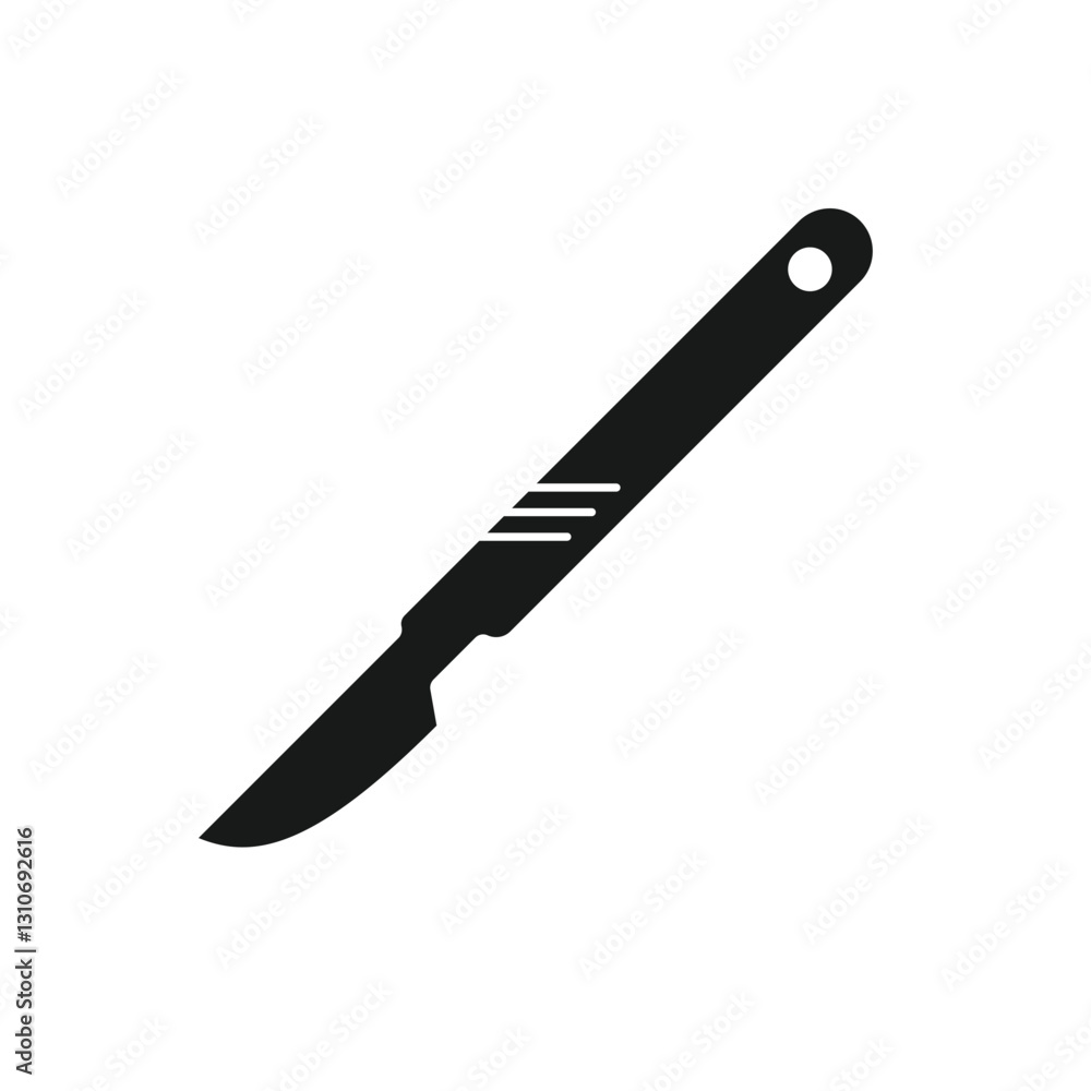 scalpel icon vector design scalpel icon vector design